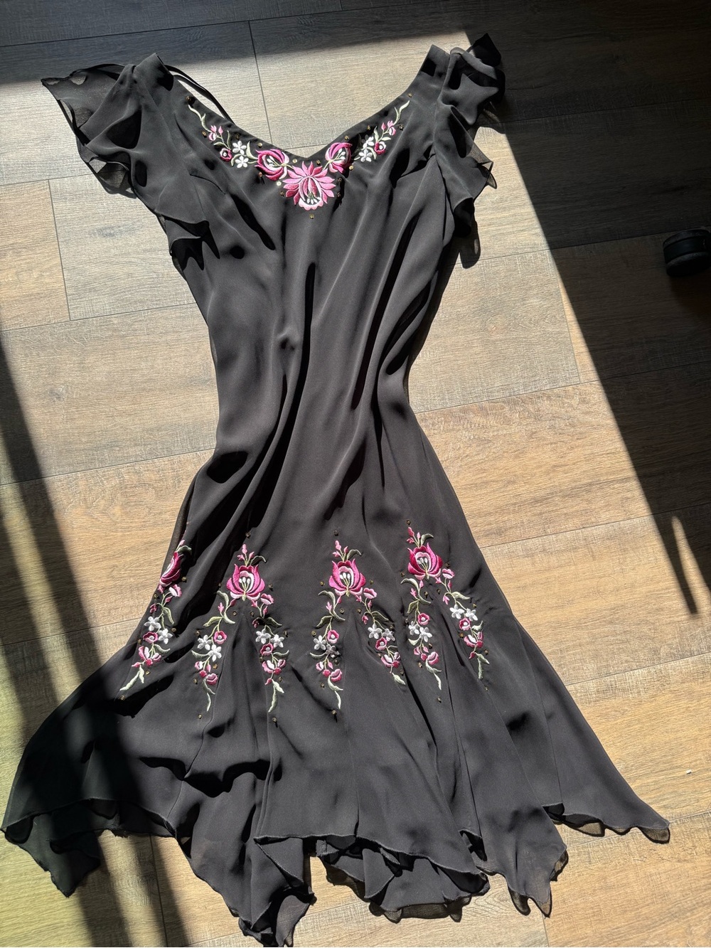 S.L. Fashions Y2K Fairy Floral Dress